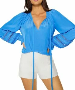 Hot Sale ⌛ Ramy Brook Henri 👩 Womens Embroidered Smocked Blouse 🤩 -Ramy Brook Sales Store 084360b10cb04d8fbbd7e56efe6ce374 e3b6d54e fd23 449c 8a68 7992dabc1667 1080x