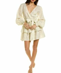 Best Sale 🔥 Ramy Brook Jolie Linen Mini 👗 Dress for 👩 women ✨