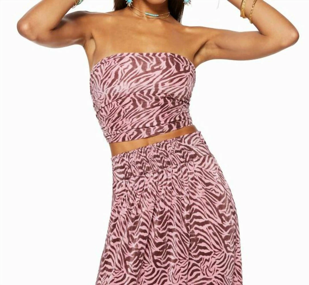 Discount π― Ramy Brook Adella Strapless Crop Top in Flirt for π© women 𧨠1 Discount π― Ramy Brook Adella Strapless Crop Top in Flirt for π© women π§¨