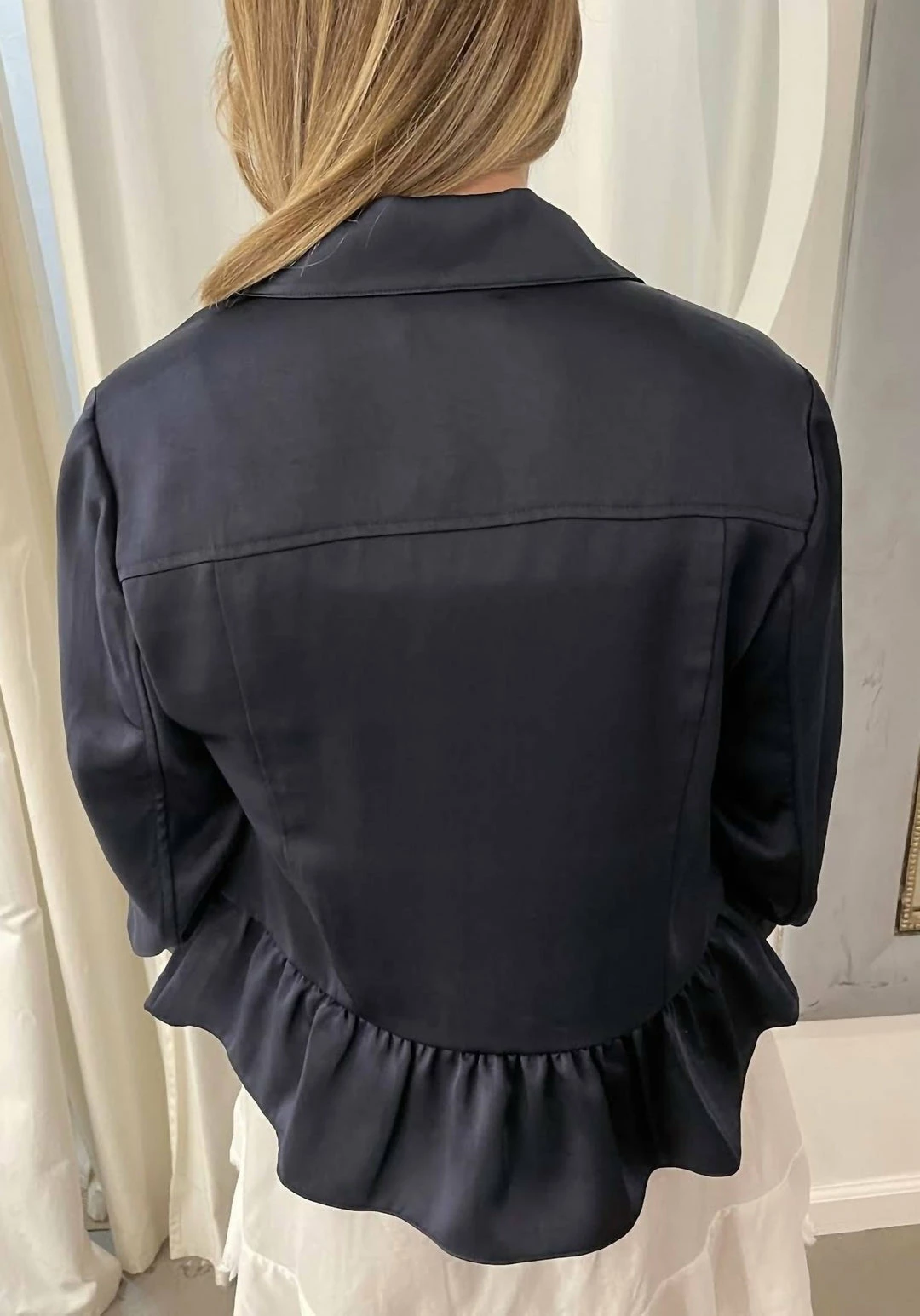 Brand new ๐ Ramy Brook Remi Jacket in Navy for ๐ฉ women ๐คฉ 3 Brand new ๐ Ramy Brook Remi Jacket in Navy for ๐ฉ women ๐คฉ - Image 3
