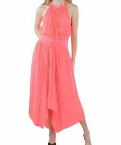 Budget 🔔 Ramy Brook Mel 👩 Womens Boho Calf Midi 👗 Dress 🎉