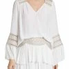 Cheapest 🔥 Ramy Brook Curtis Embroidered Tunic Top in Ivory for 👩 women 🌟