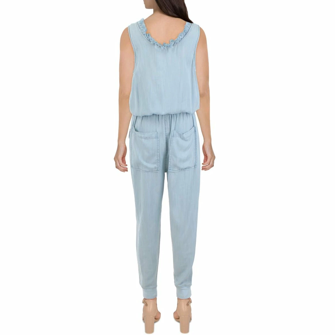 Budget ๐ Ramy Brook Ra ๐ฉ Womens Chambray Long Jumpsuit ๐ 2 Budget ๐ Ramy Brook Ra ๐ฉ Womens Chambray Long Jumpsuit ๐ - Image 2