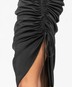 New ✨ Ramy Brook Astor Ruched Midi 👗 Dress in Black for 👩 women ✨ -Ramy Brook Sales Store e2bda1a355344c02835aed19d82c9663 1080x